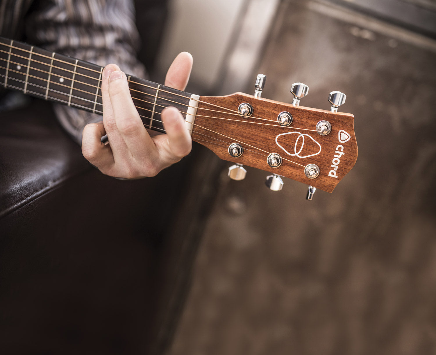 Chord Sapele compact acoustic guitar - view 21