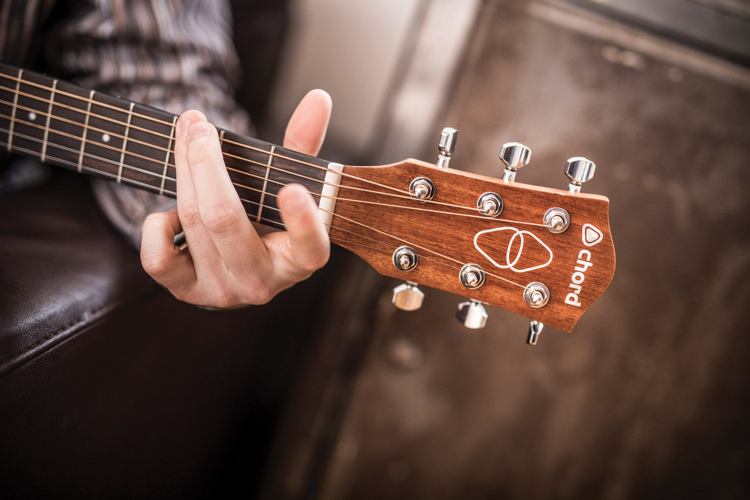 Chord Sapele compact acoustic guitar - view 14