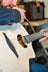 Chord Nomad Electro-Acoustic Guitar White Quilted Maple - view 14