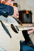 Chord Nomad Electro-Acoustic Guitar White Quilted Maple - view 25