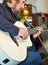 Chord Nomad Electro-Acoustic Guitar White Quilted Maple - view 23