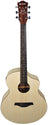 Chord Nomad Electro-Acoustic Guitar White Quilted Maple - view 3
