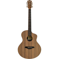 Chord Nomad Electro-Acoustic Guitar Deep Zebrano
