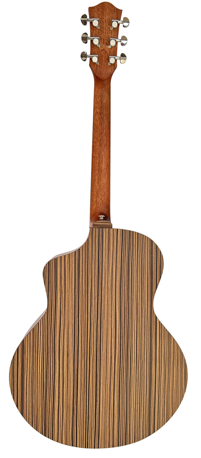 Chord Nomad Electro-Acoustic Guitar Deep Zebrano - view 2