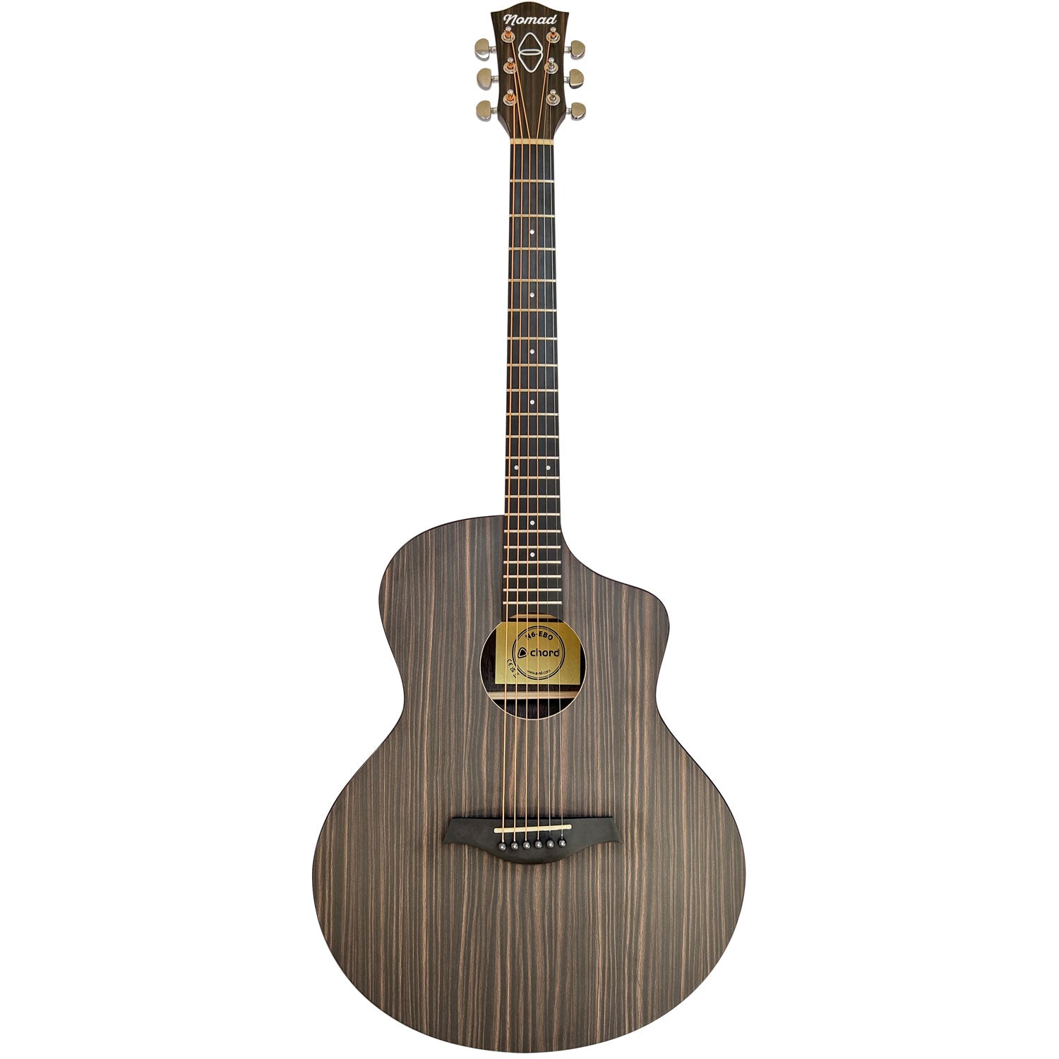 Chord Nomad Electro-Acoustic Guitar Ebony