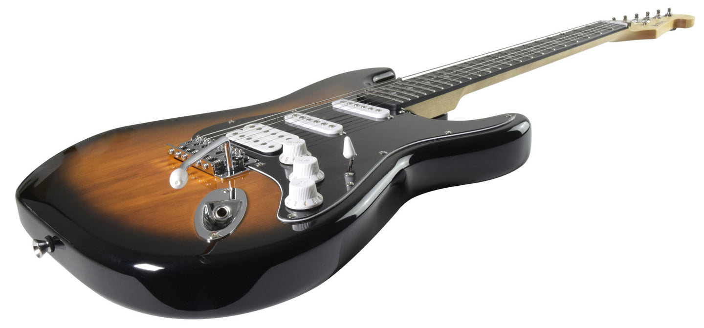 Chord CAL64 Guitar Tobacco Sunburst - view 4