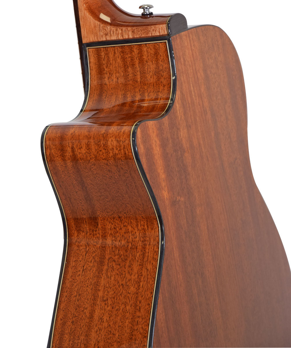 Sevinia Sevinia GA41C Solid Spruce Top with Mahogany Back & Sides - view 9