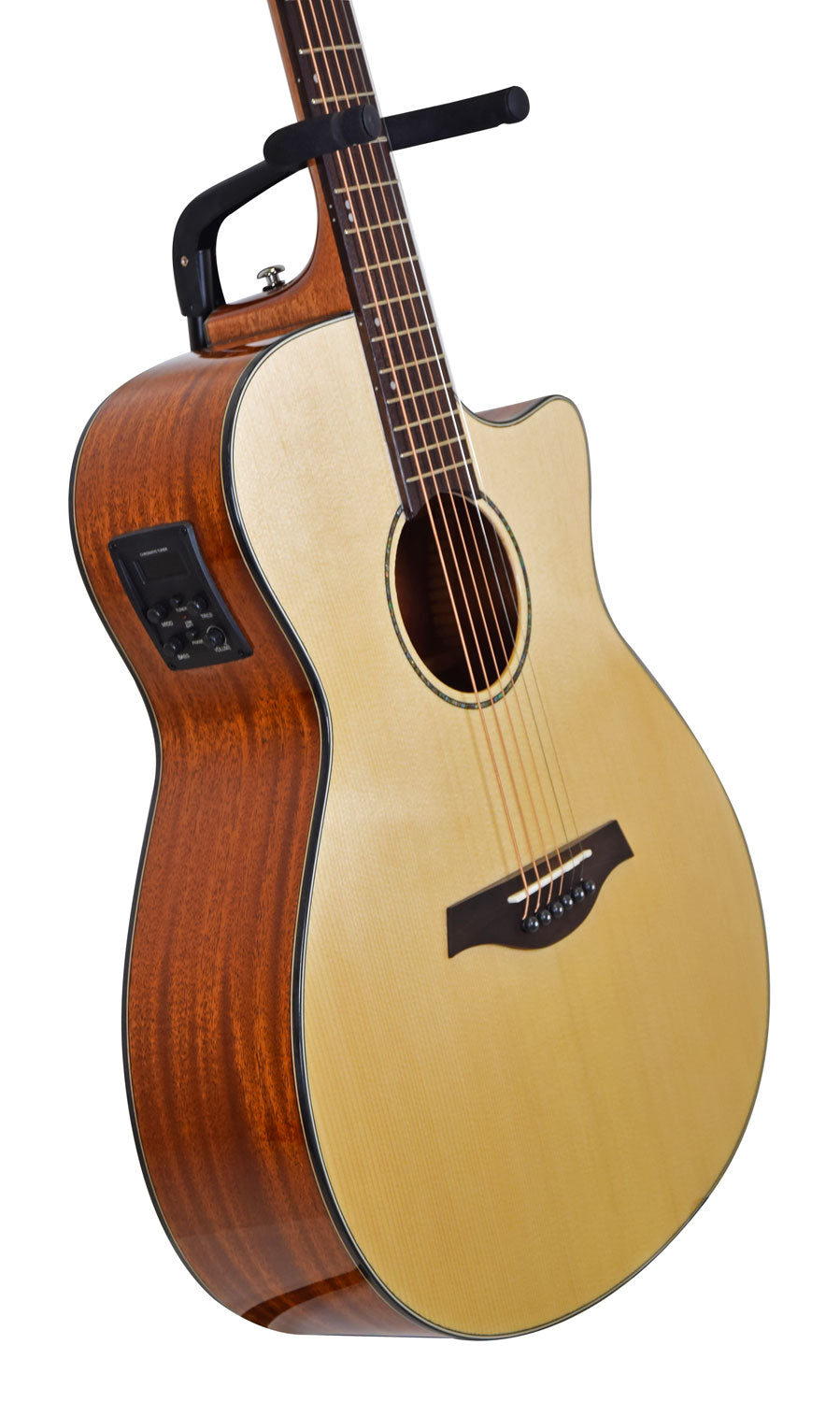Sevinia Sevinia GA41C Solid Spruce Top with Mahogany Back & Sides - view 3