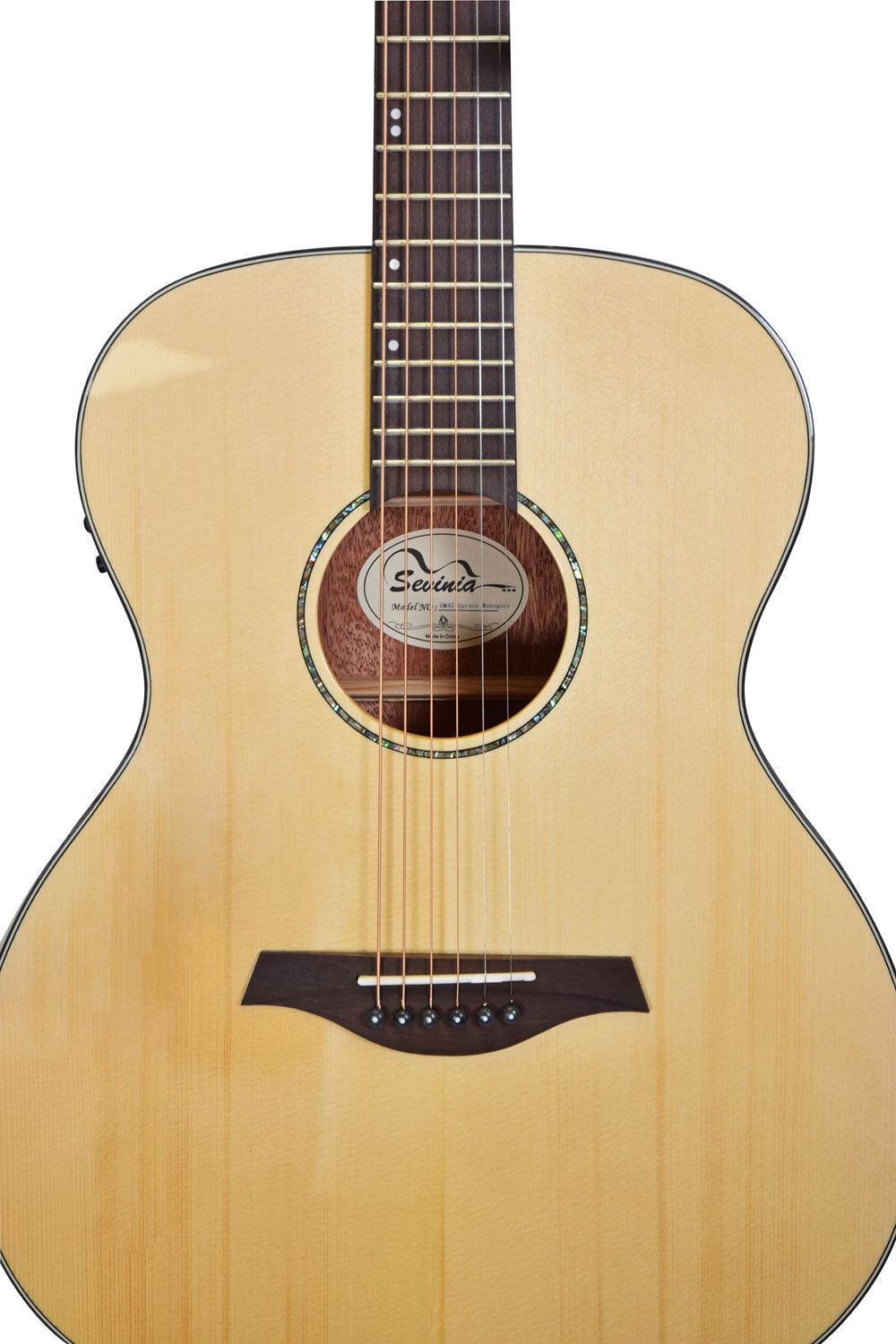 Sevinia Sevinia OM40 Solid Spruce Top with Mahogany Back & Sides - view 18