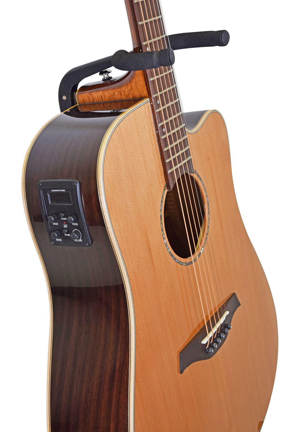 Sevinia Sevinia W41C Solid Cedar Top with Rosewood Back & Sides - view 9