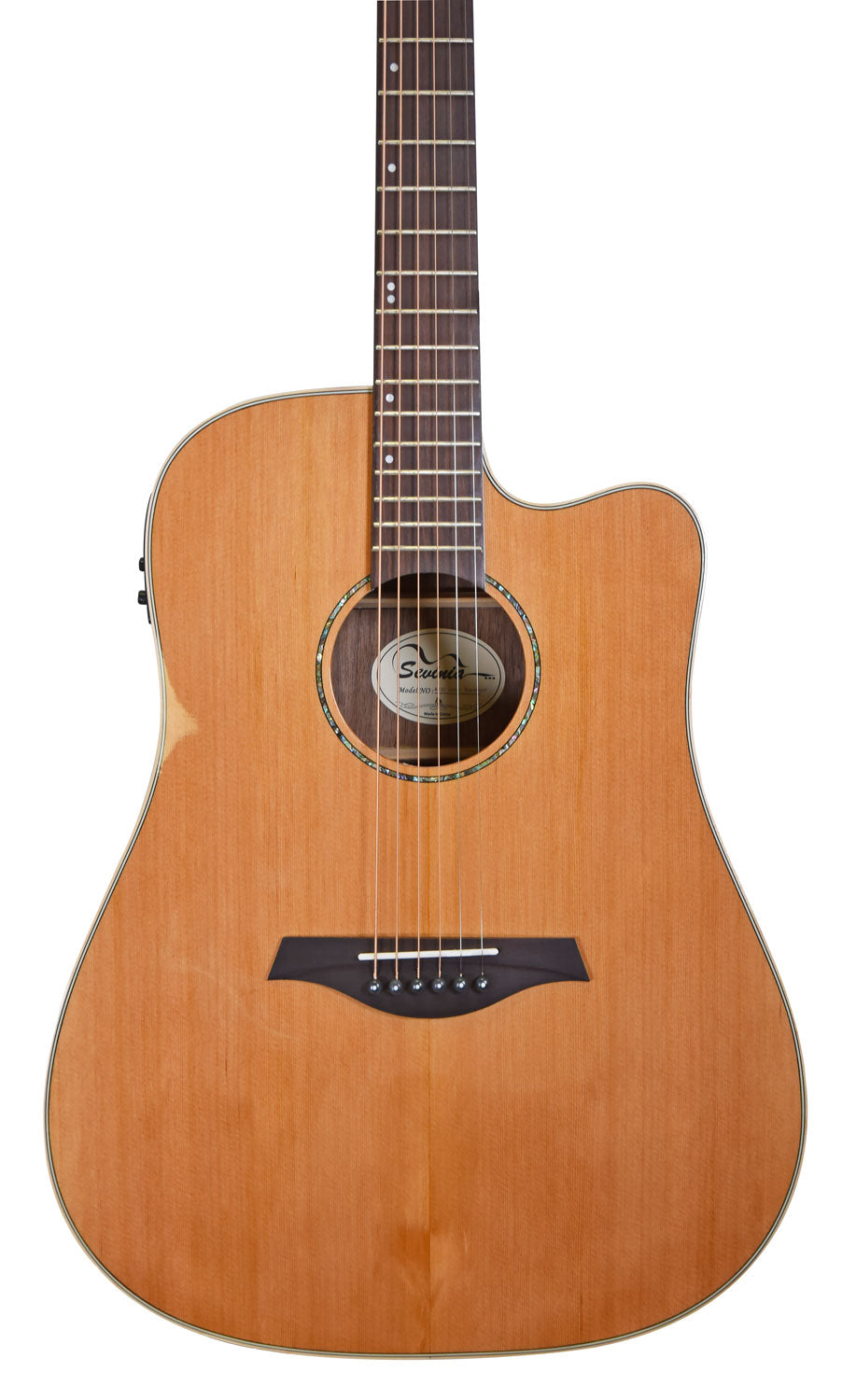 Sevinia Sevinia W41C Solid Cedar Top with Rosewood Back & Sides - view 8