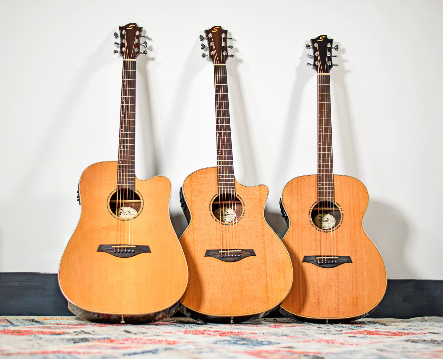 Sevinia Sevinia W41C Solid Cedar Top with Rosewood Back & Sides - view 18