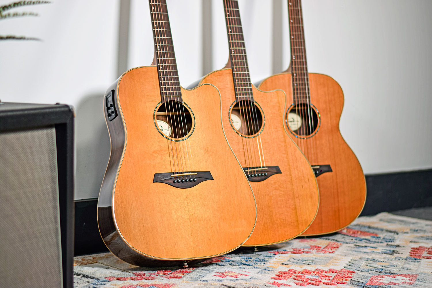 Sevinia Sevinia W41C Solid Cedar Top with Rosewood Back & Sides - view 19