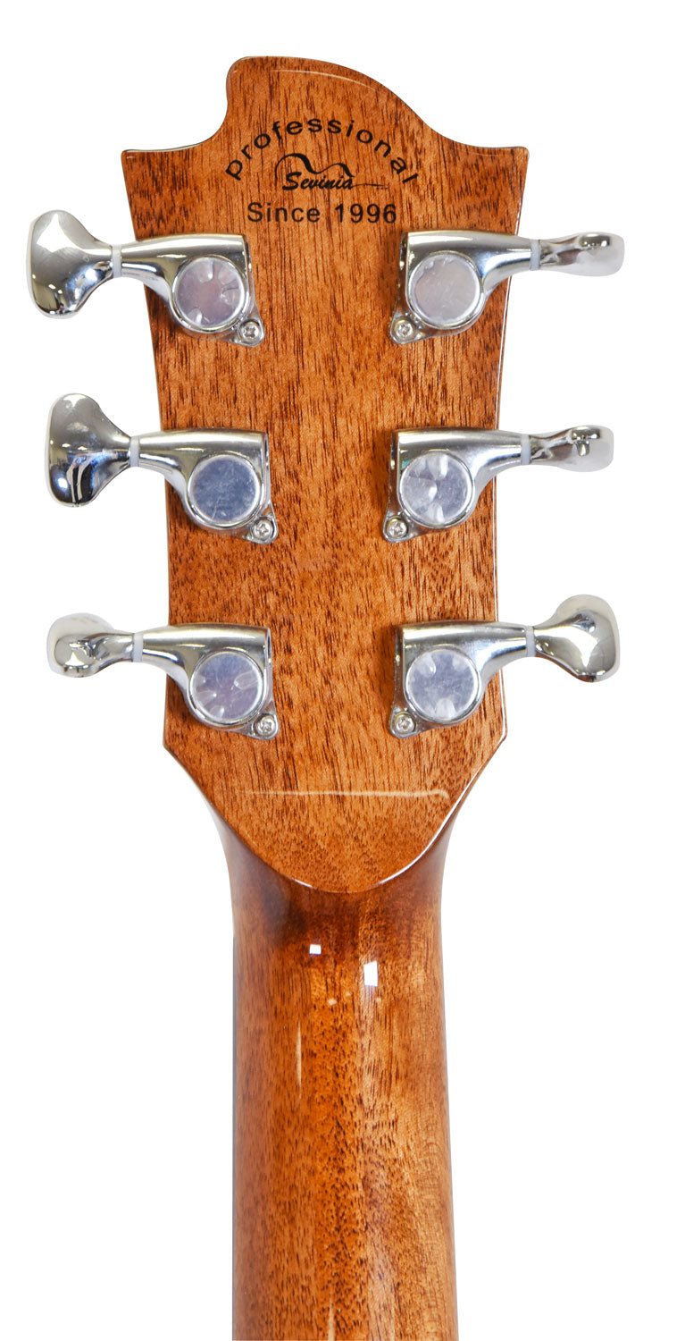 Sevinia Sevinia GA41C Solid Cedar Top with Rosewood Back & Sides - view 15