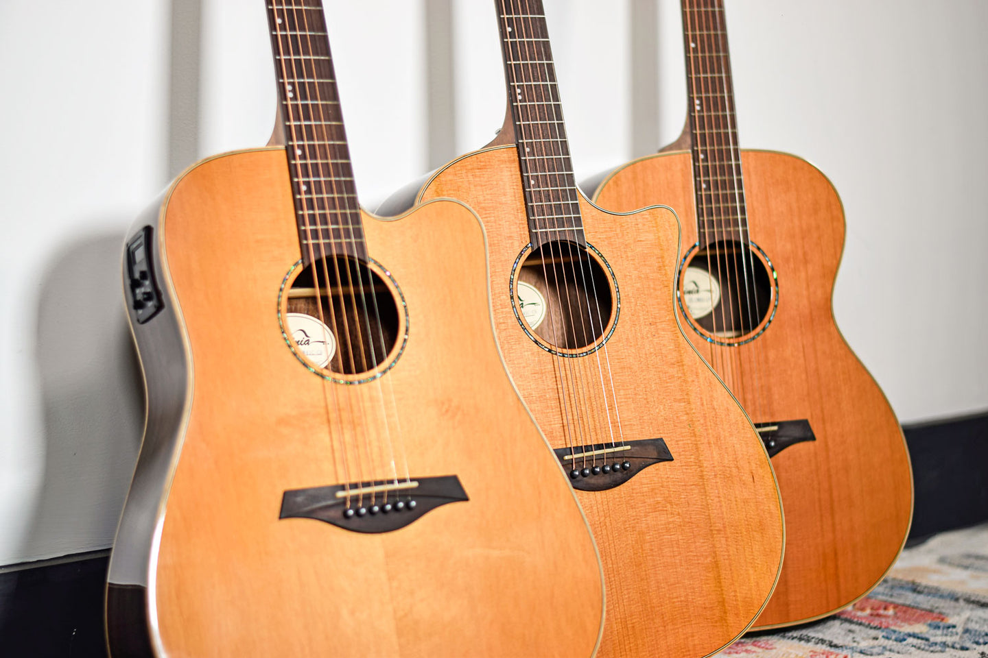 Sevinia Sevinia GA41C Solid Cedar Top with Rosewood Back & Sides - view 8