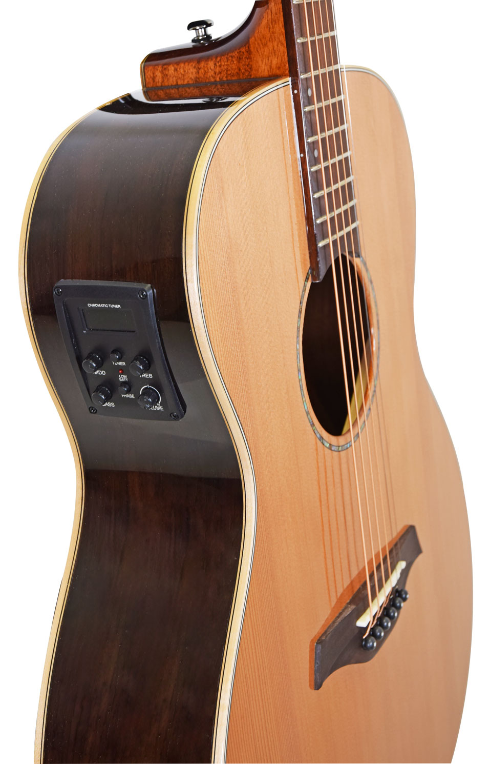 Sevinia Sevinia OM40 Solid Cedar Top with Rosewood Back & Sides - view 9