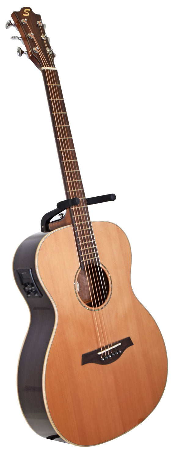 Sevinia Sevinia OM40 Solid Cedar Top with Rosewood Back & Sides - view 10