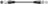 QTX DMX lighting lead, 3-pin XLR plug to 3-pin XLR socket - 1.5m - view 2