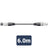 QTX DMX lighting lead, 3-pin XLR plug to 3-pin XLR socket - 6.0m - view 3