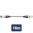 QTX DMX lighting lead, 3-pin XLR plug to 3-pin XLR socket - 10.0m - view 2