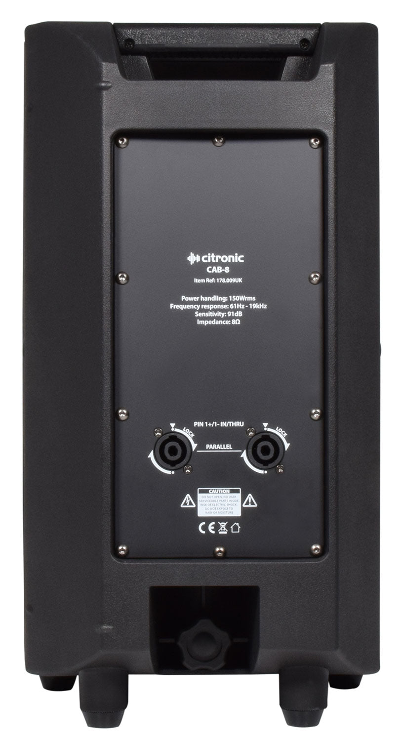 Citronic CAB-8 Passive Speaker Cab 150Wrms - view 2