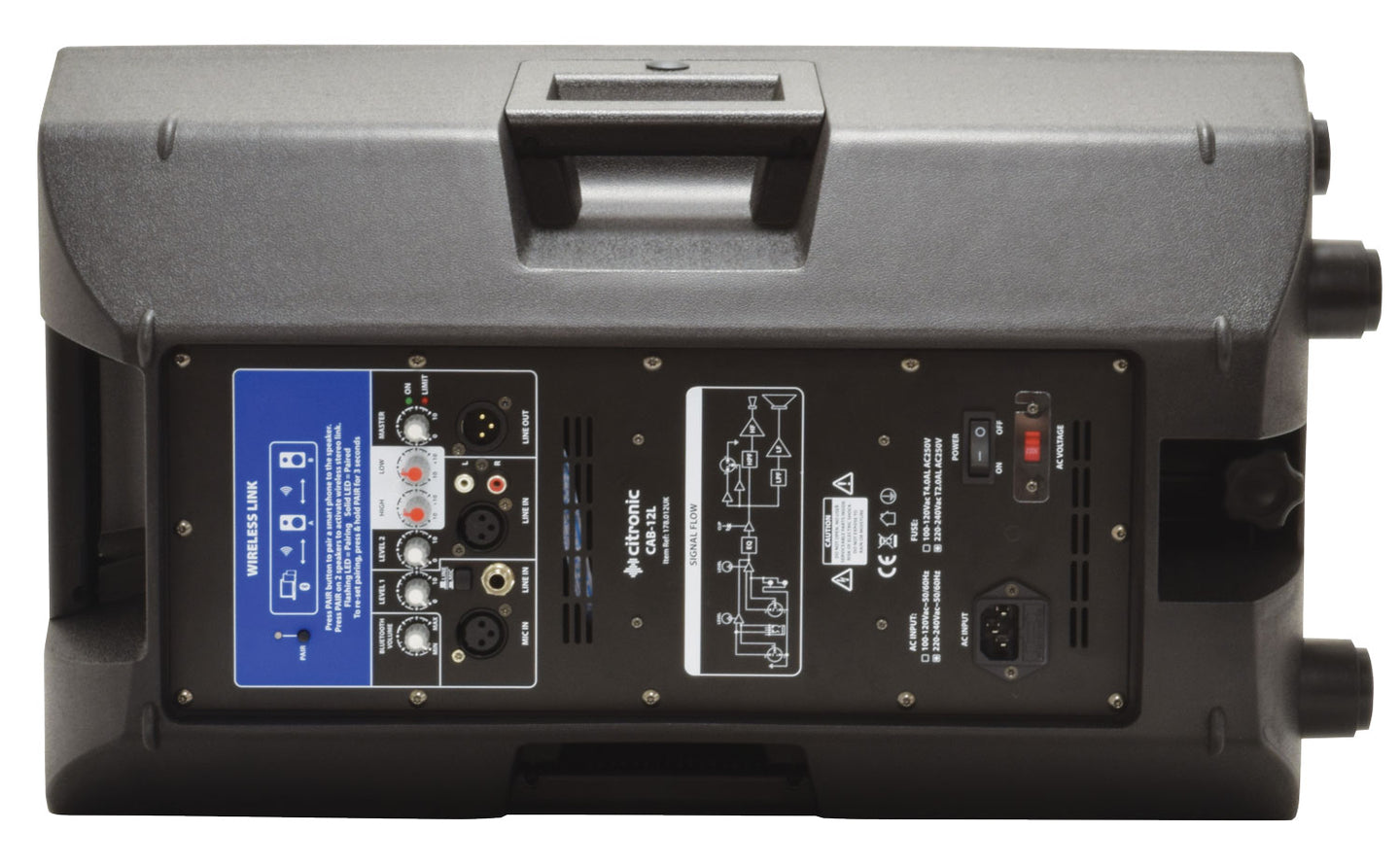 Citronic CAB-12L BT Link Speaker 300W - view 10