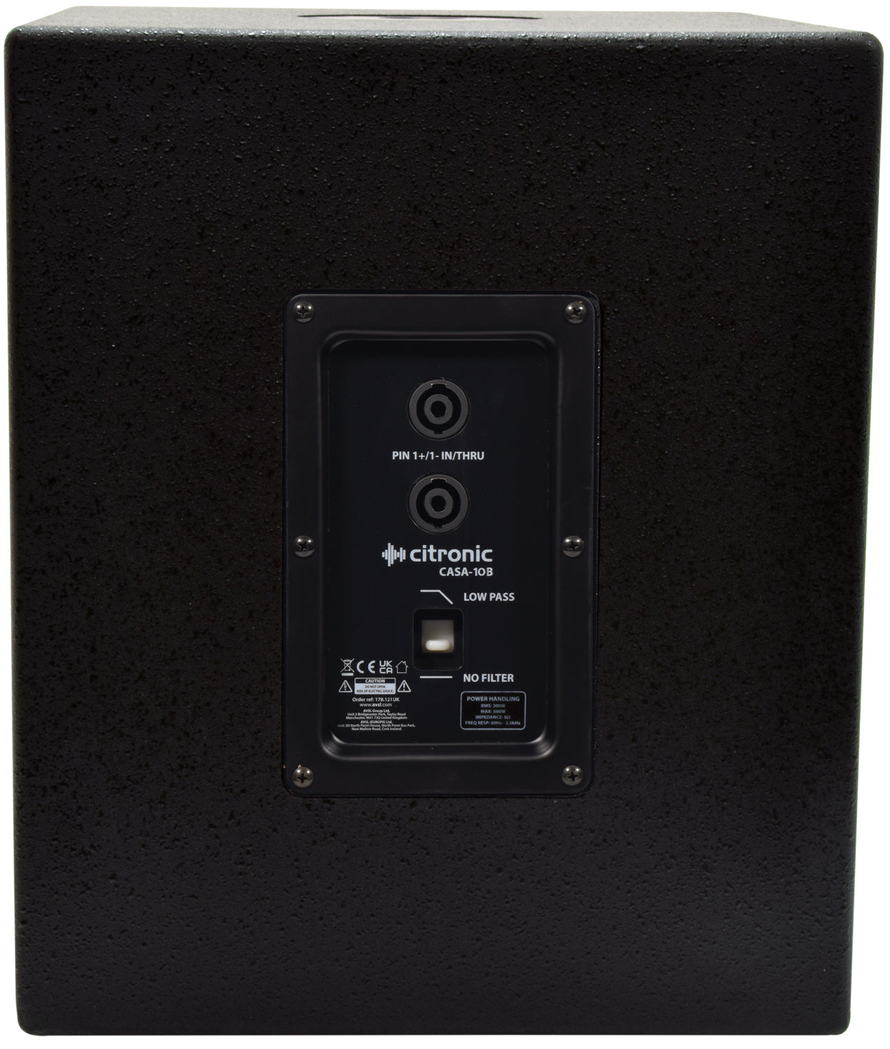 Citronic CASA-10B Passive Sub 300Wrms - view 5
