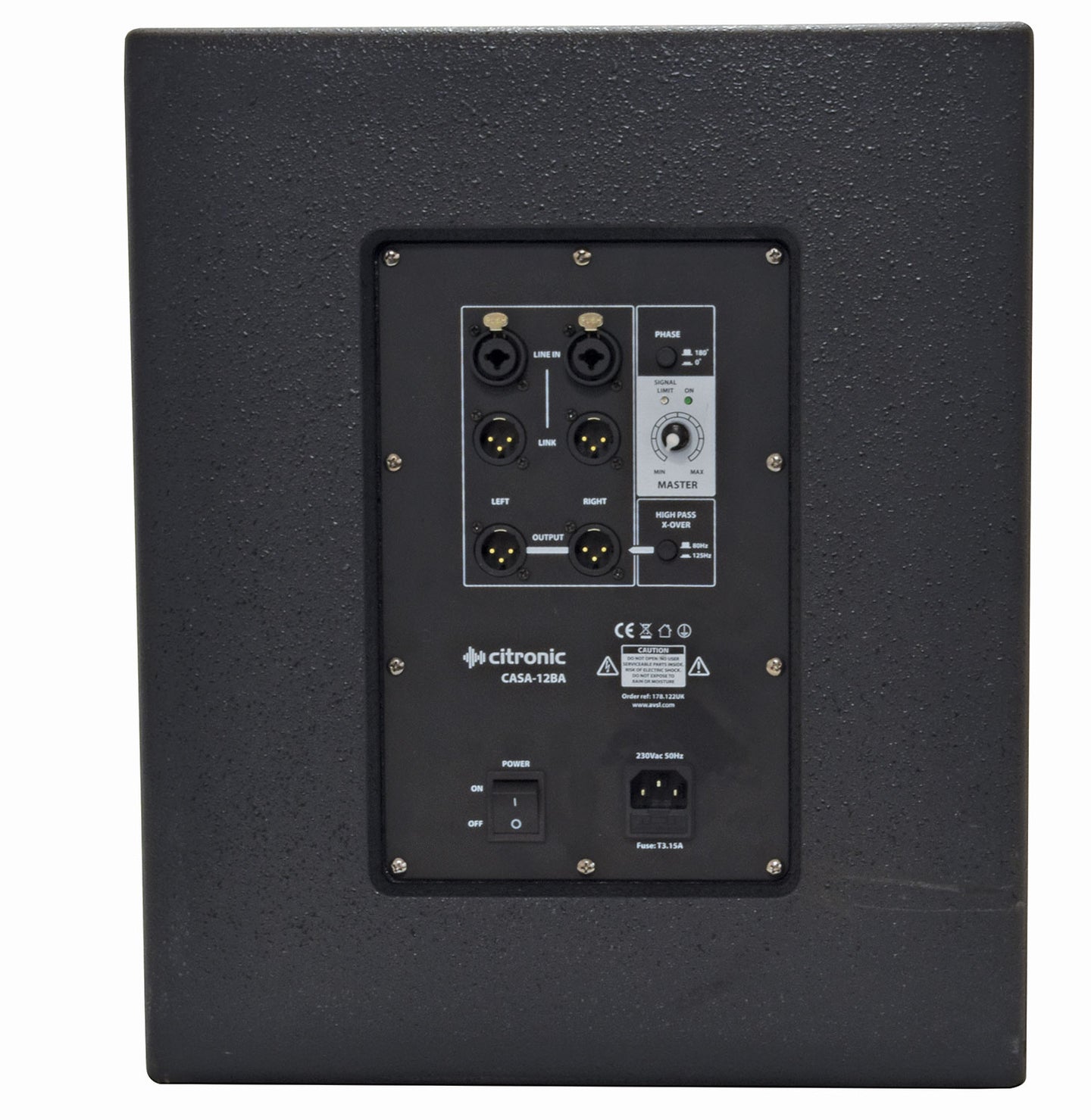 Citronic CASA-12BA Active Sub 400Wrms - view 7