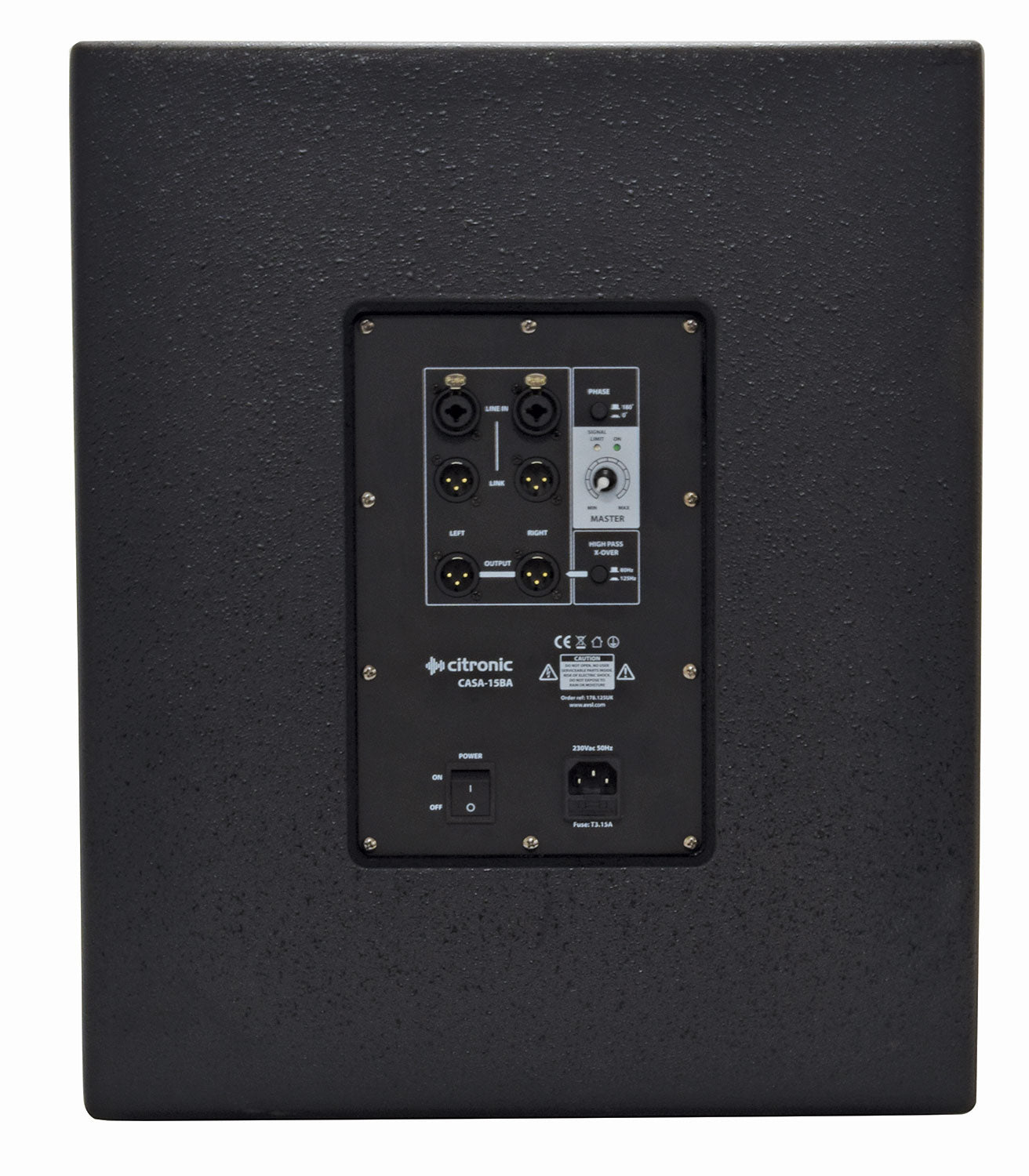Citronic CASA-15BA Active Sub 500Wrms - view 7