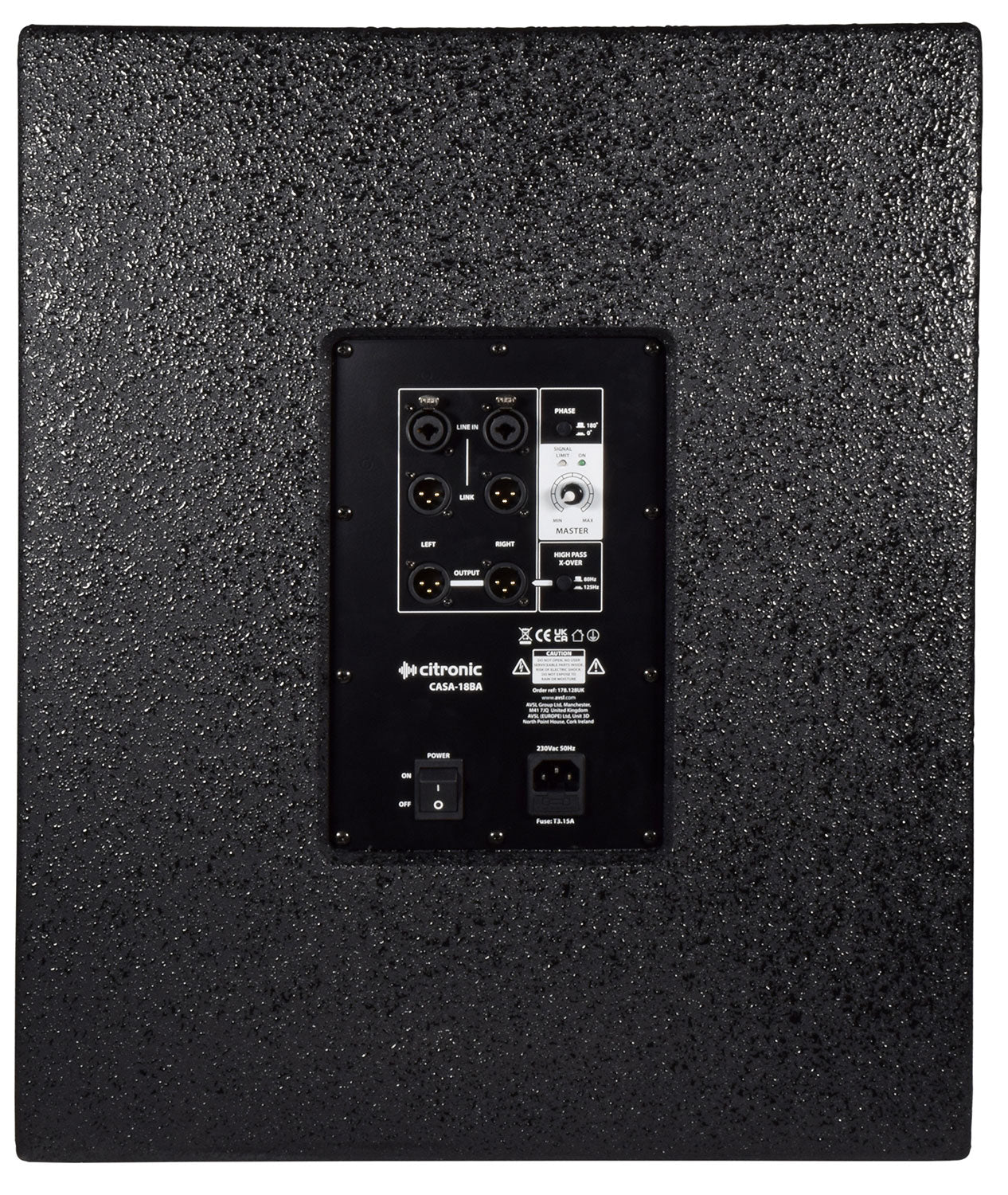 Citronic CASA-18BA Active Sub 600Wrms - view 3