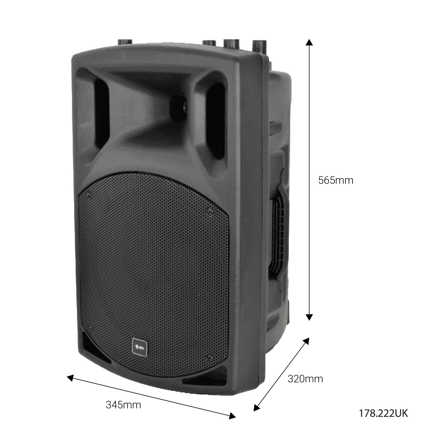 QTX QX12 Passive Speaker - view 4