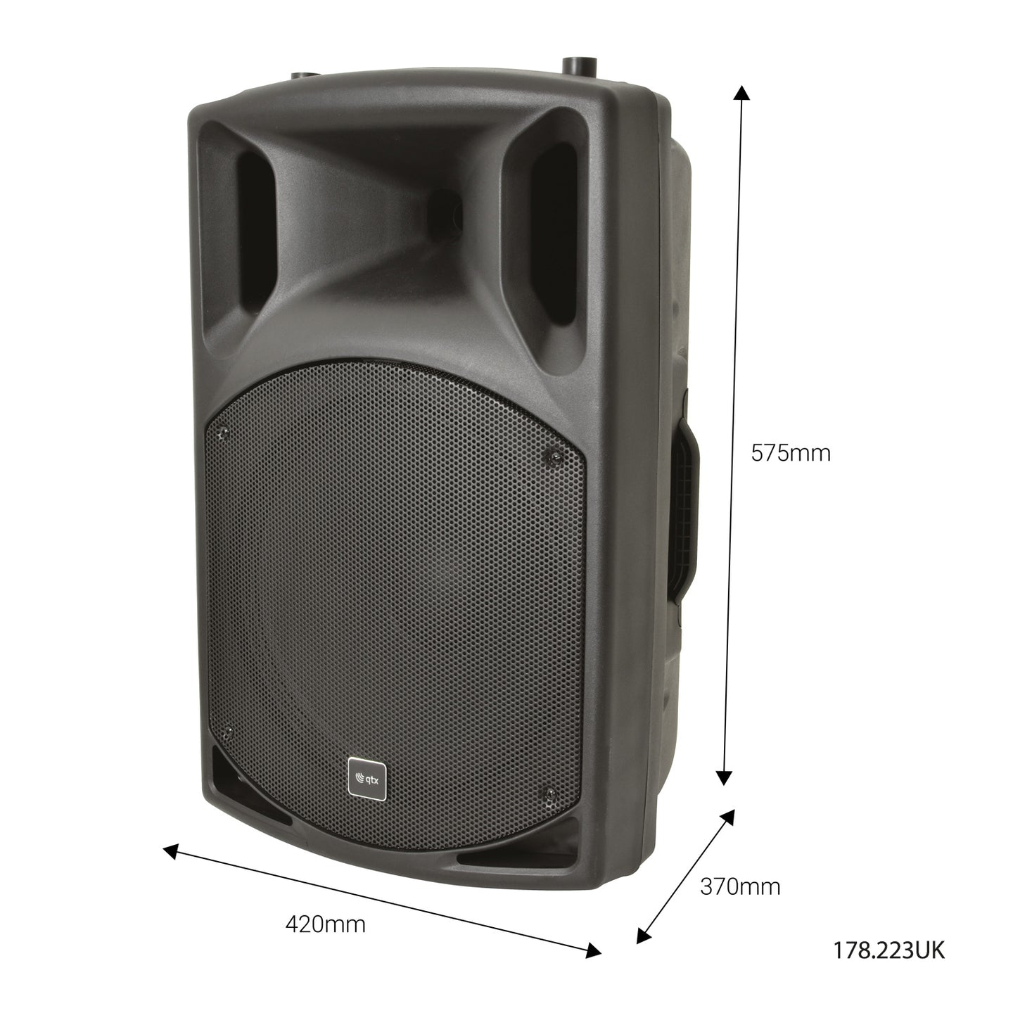QTX QX15 Passive Speaker - view 3