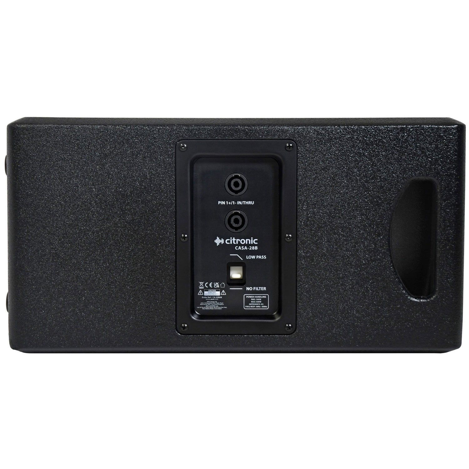 Citronic CASA-28B Passive Sub Cabinet 300Wrms - view 3