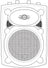 QTX QR8K active moulded speaker cabinet - 80Wmax - view 5