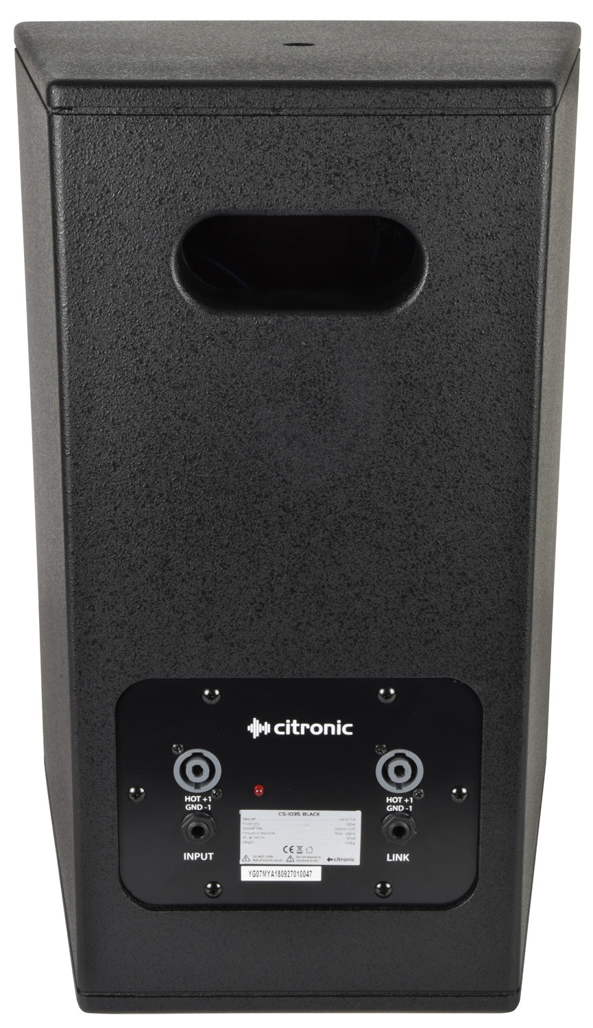 Citronic CS-1035B Passive Speaker Black - view 5