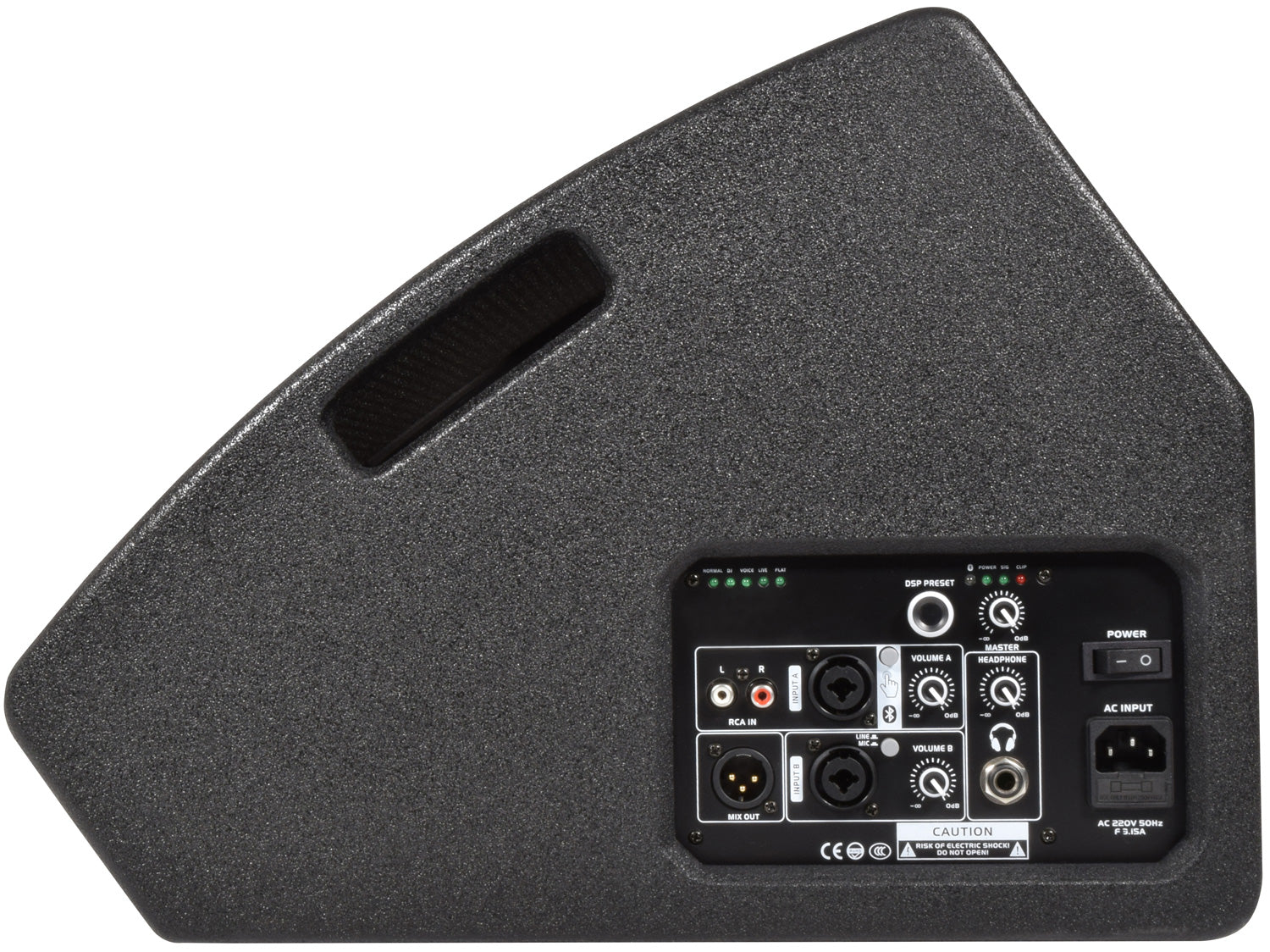Citronic CM12A Active Wedge Speaker 300Wrms inc. BT - view 4