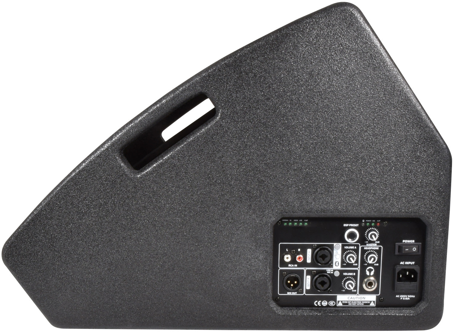 Citronic CM15A Active Wedge Speaker 350Wrms inc. BT - view 2