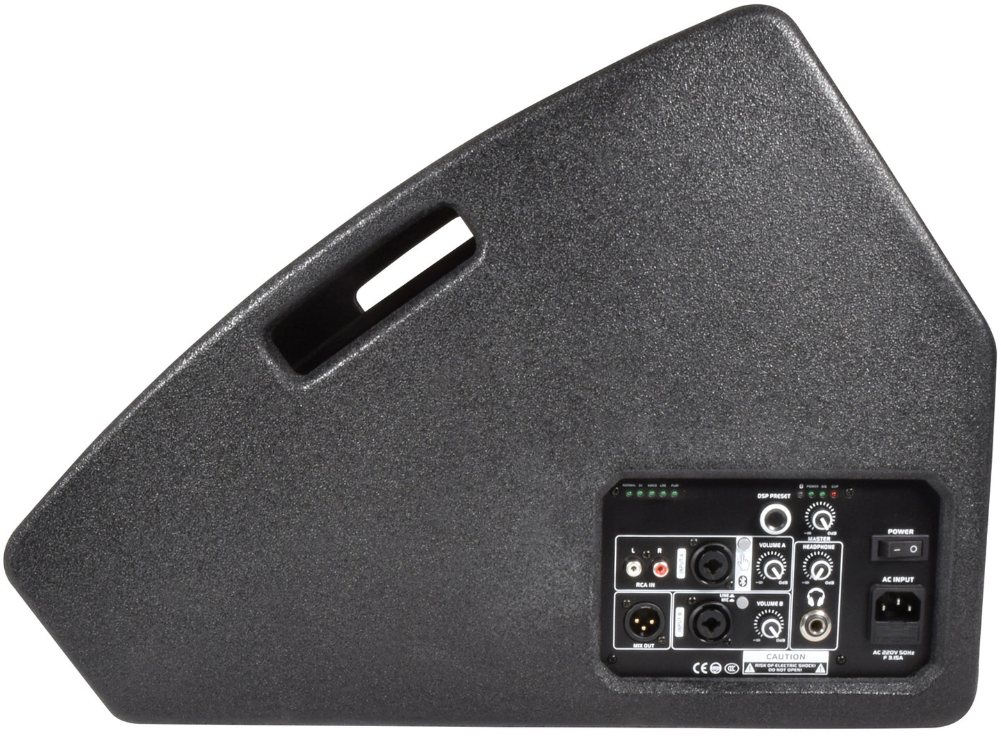 Citronic CM15A Active Wedge Speaker 350Wrms inc. BT - view 2