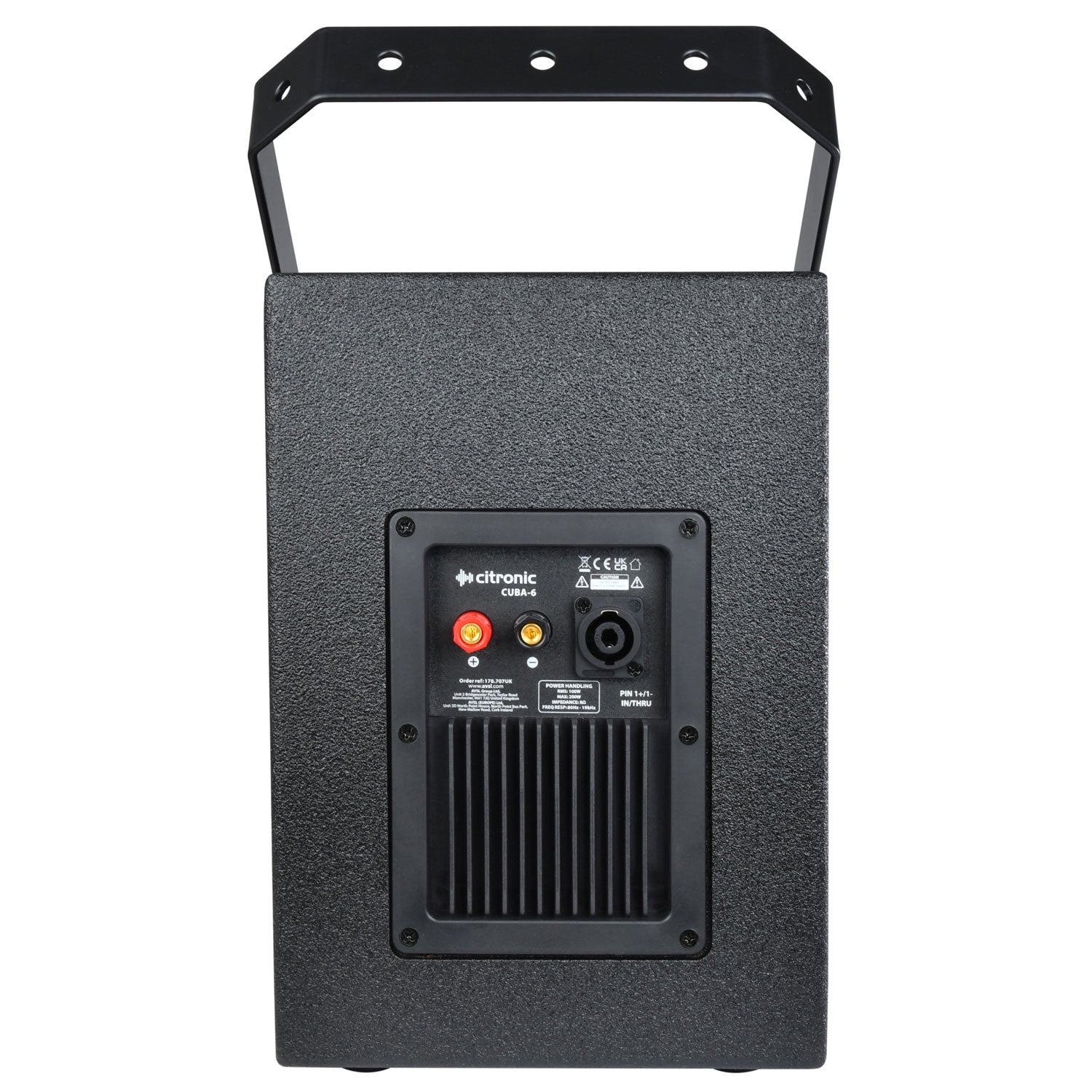 Citronic CUBA-6 Passive Full Range Cabinet - view 7