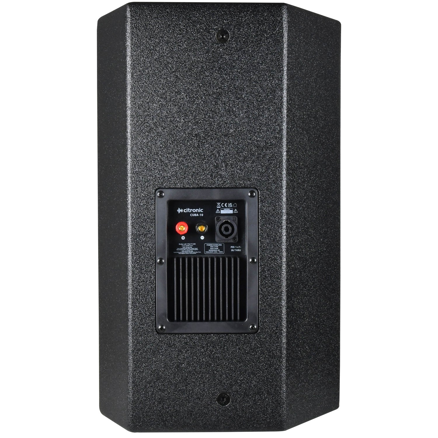 Citronic CUBA-10 Passive Full-Range Cabinet - view 2