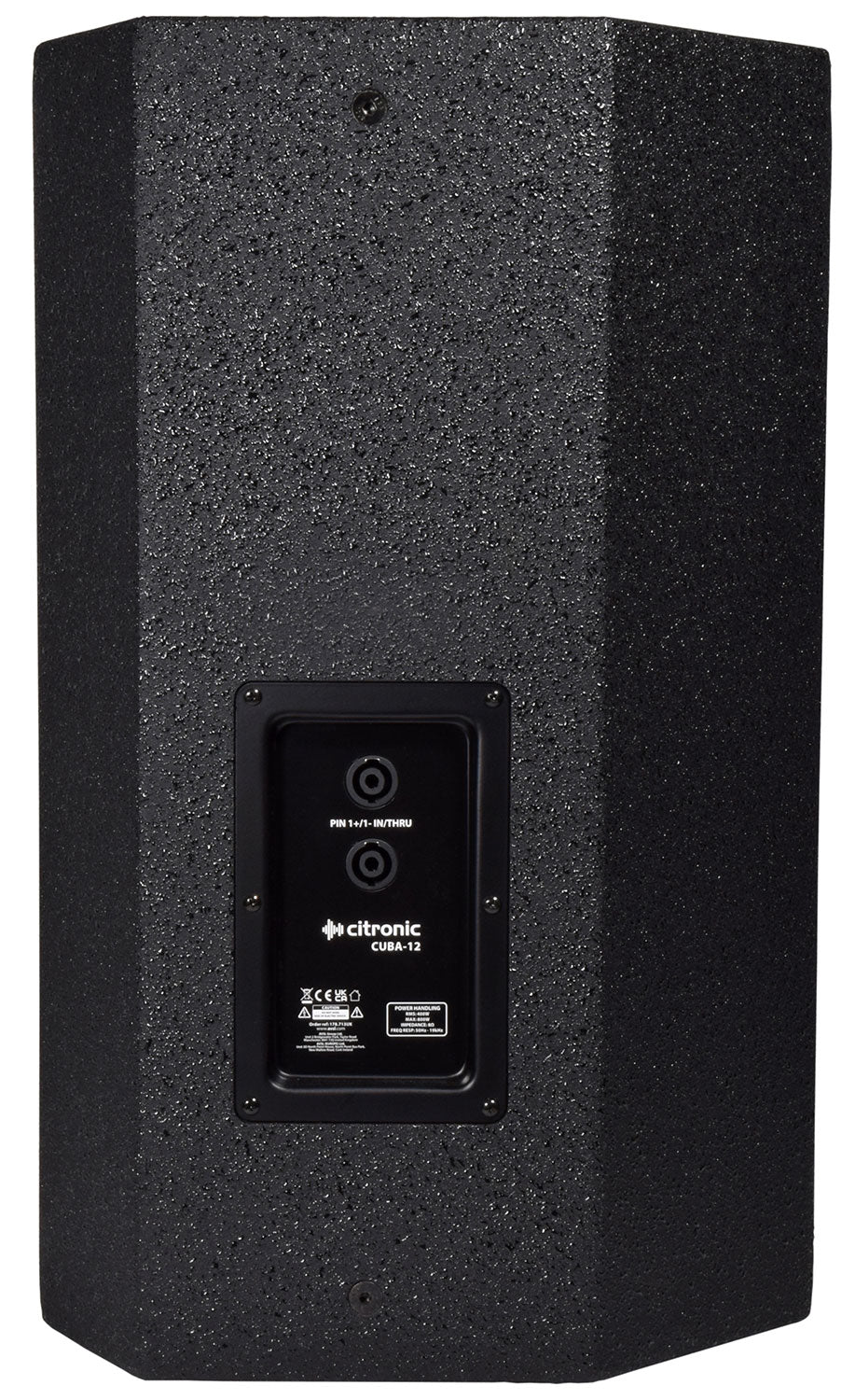 Citronic CUBA-12 Passive Full-Range Cabinet - view 4