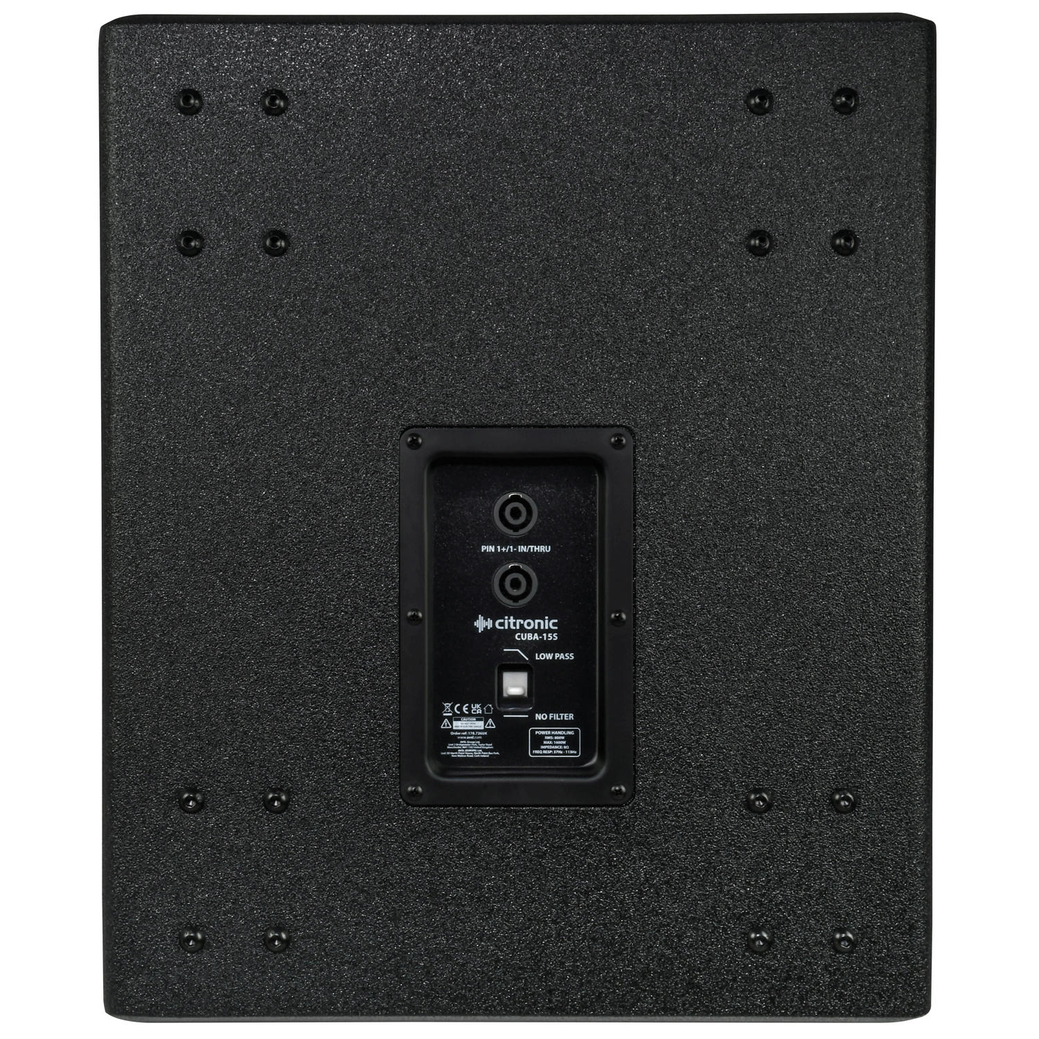 Citronic CUBA-15S Passive Sub Cabinet 800W rms - view 2