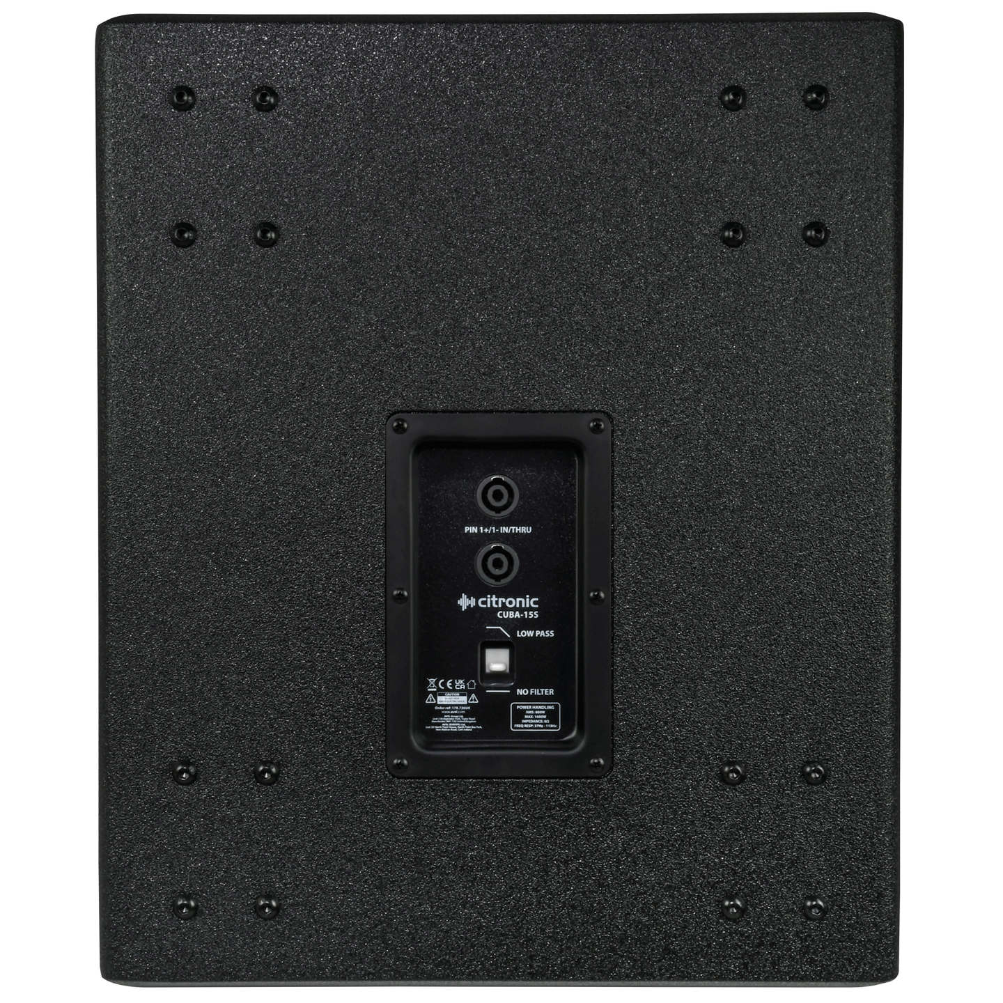 Citronic CUBA-15S Passive Sub Cabinet 800W rms - view 2