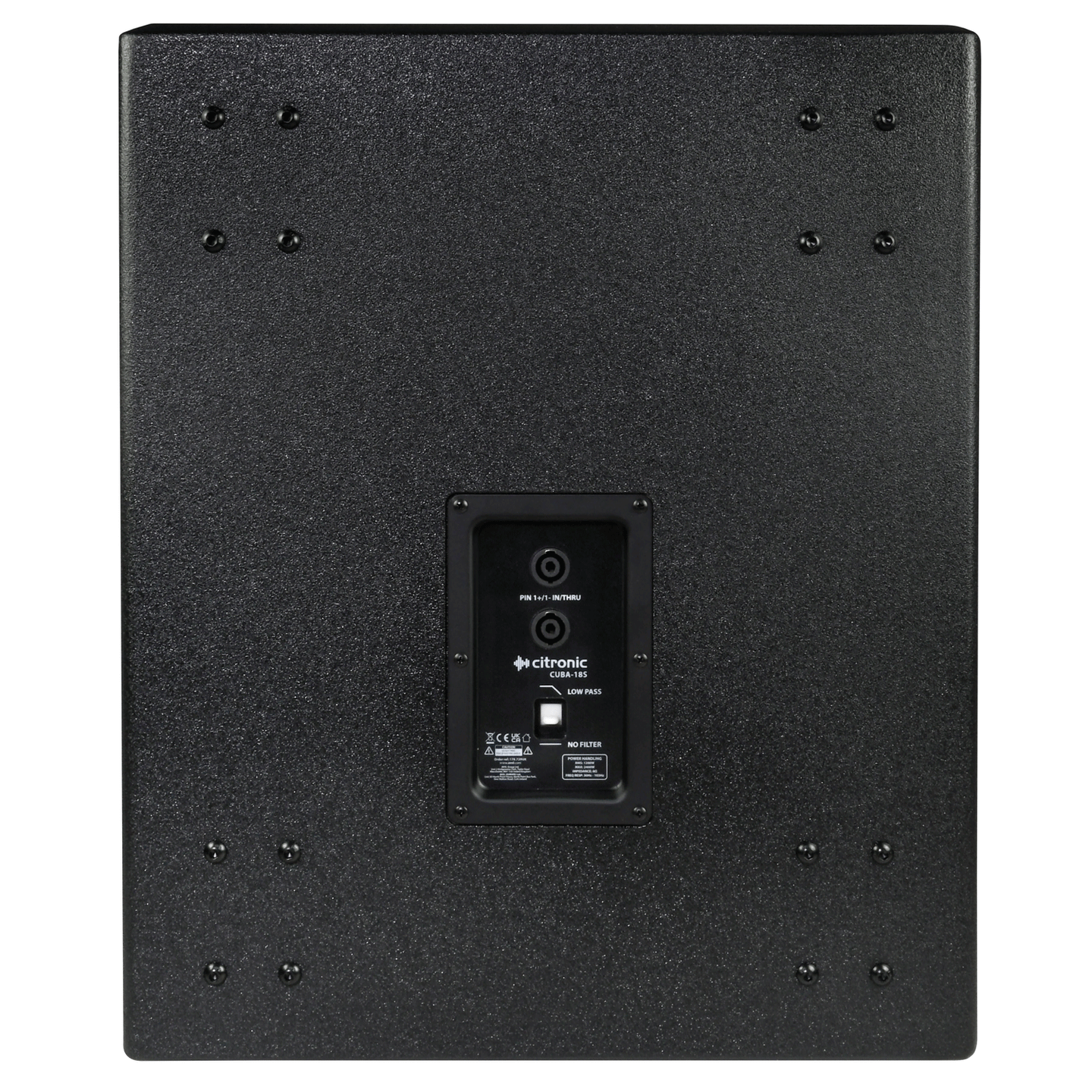 Citronic CUBA-18S Passive Sub Cabinet 1200W rms - view 3