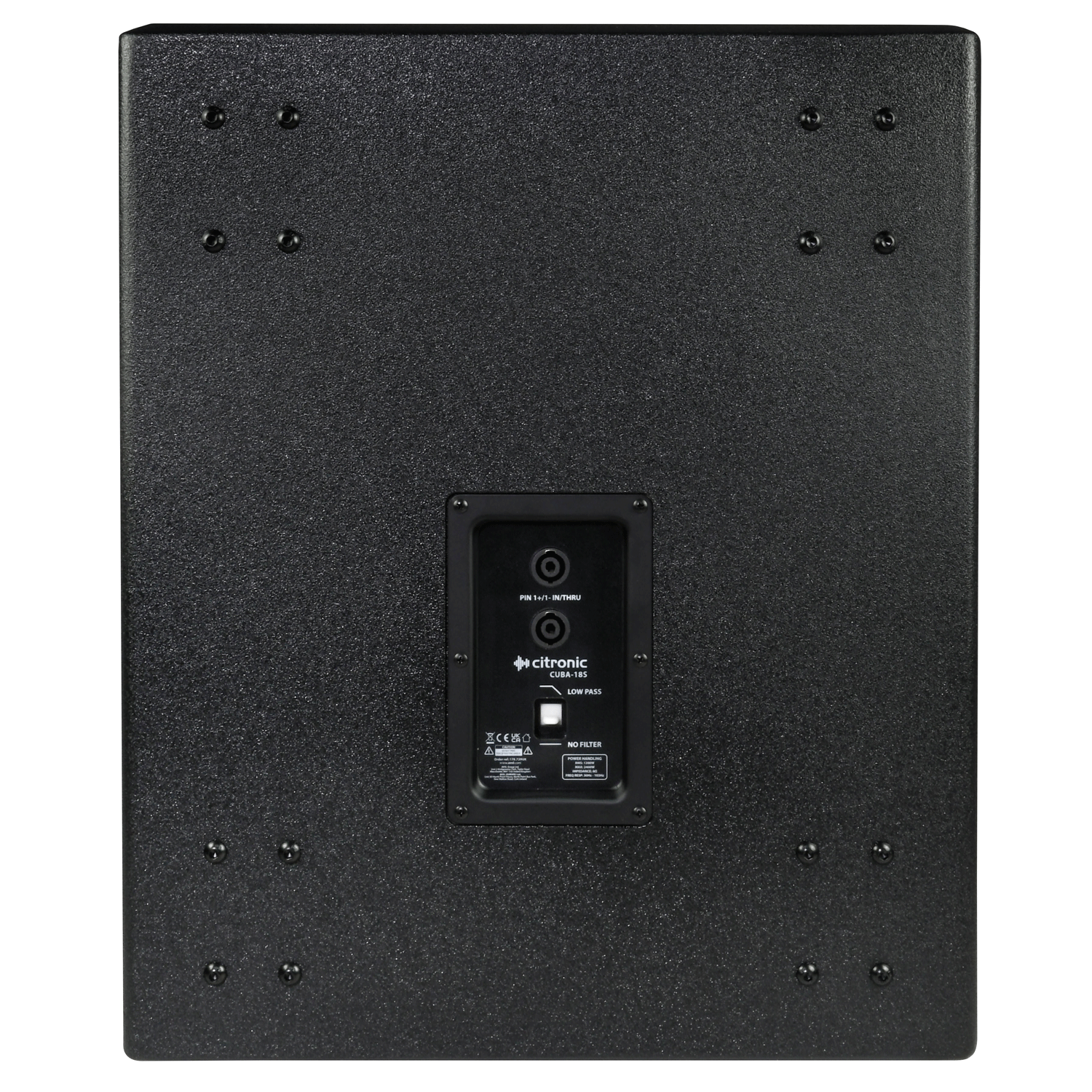 Citronic CUBA-18S Passive Sub Cabinet 1200W rms - view 3