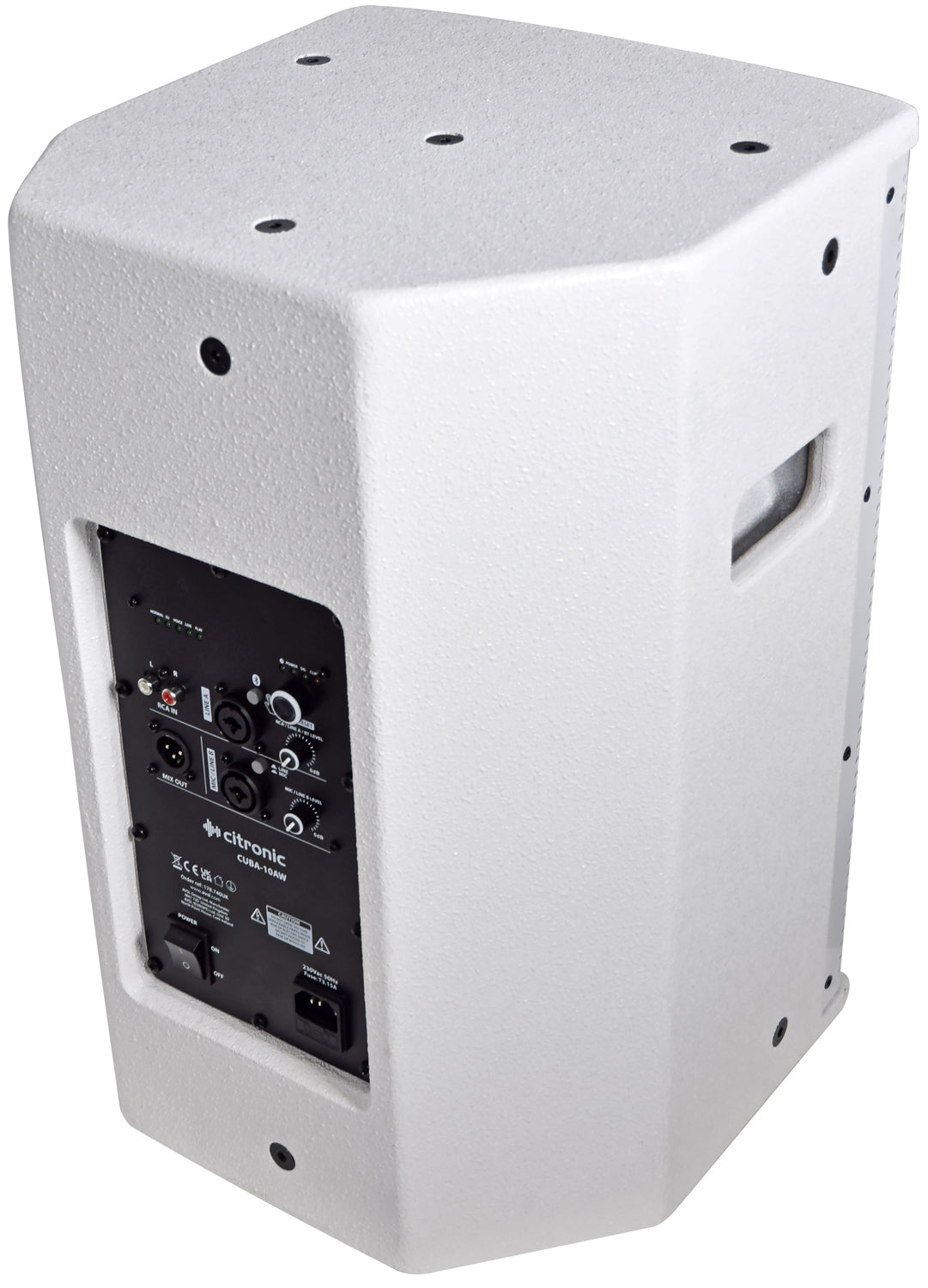 Citronic CUBA-10AW Active Full-Range Cab 270W - White - view 5