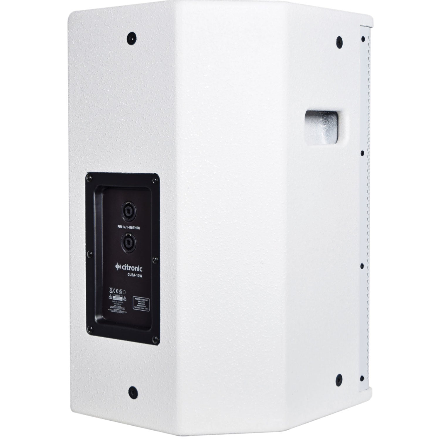 Citronic CUBA-10W Passive Full-Range Cab - White - view 8