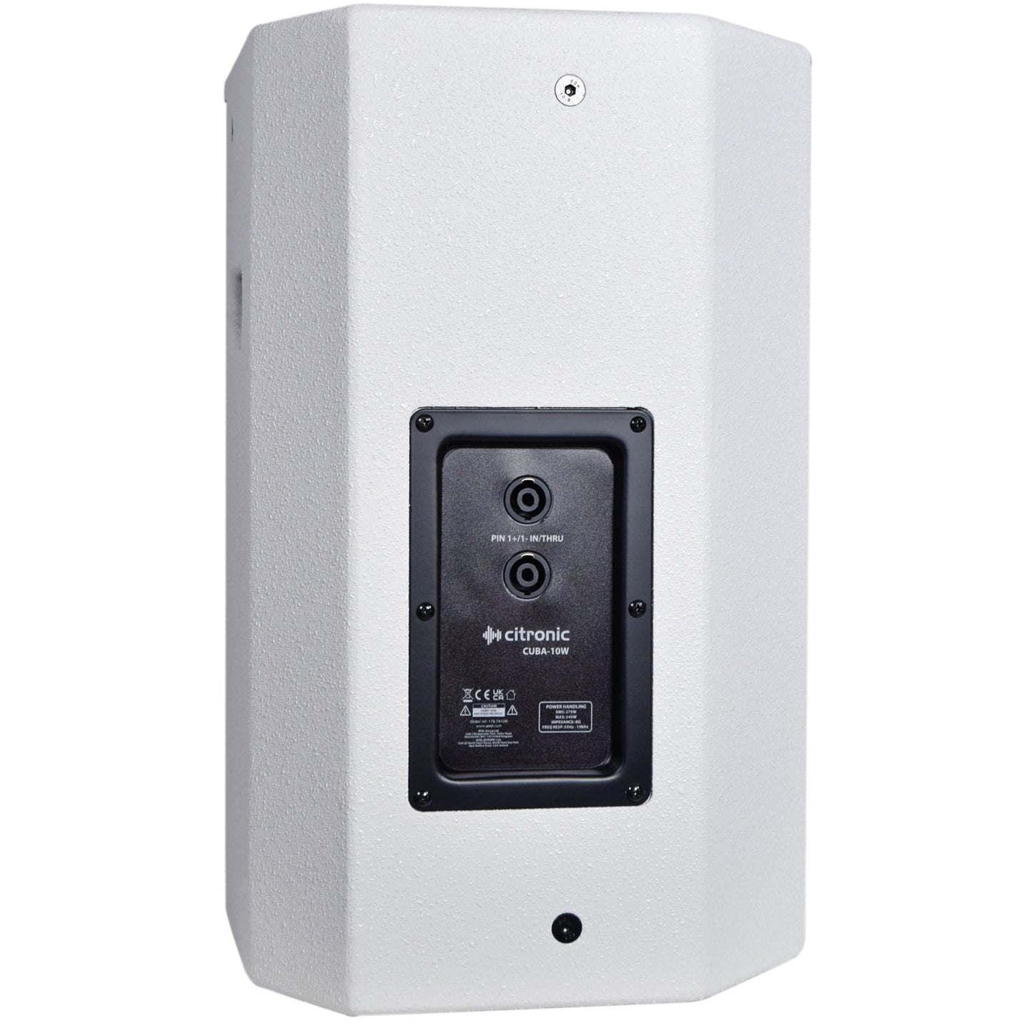 Citronic CUBA-10W Passive Full-Range Cab - White - view 9