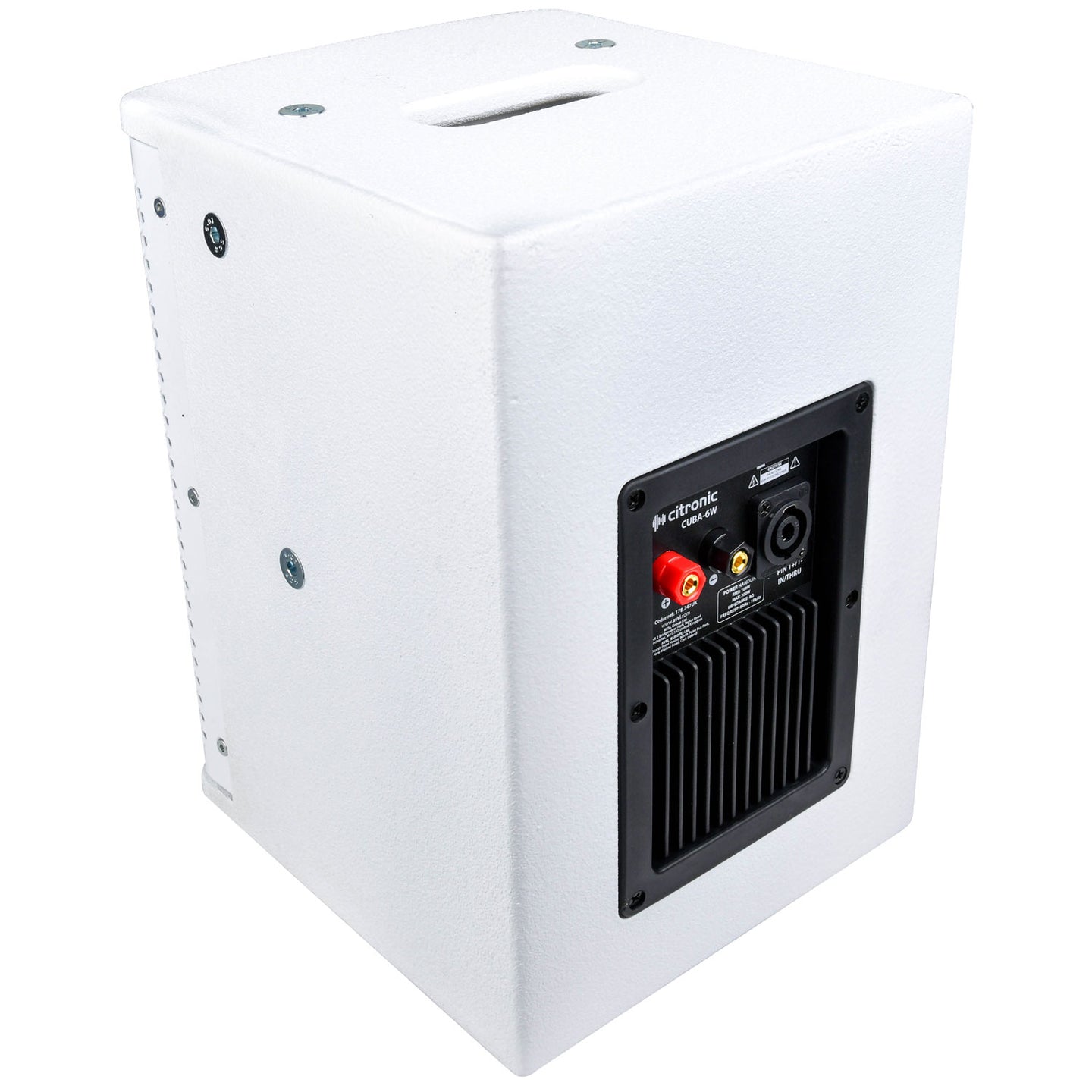 Citronic CUBA-6W Passive Full Range Cab - White - view 5