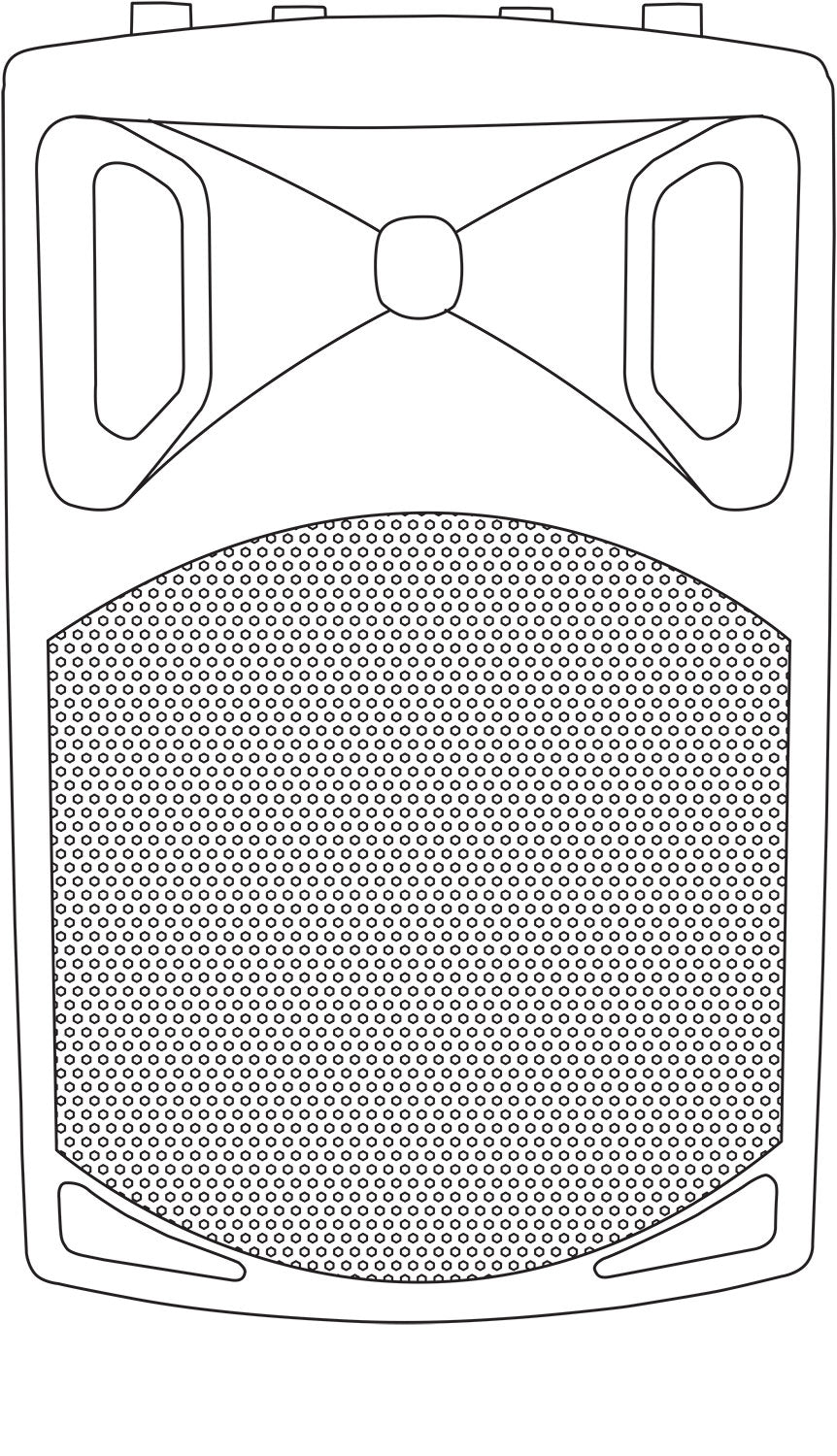 QTX QX12A Active Speaker Cabinet - view 4